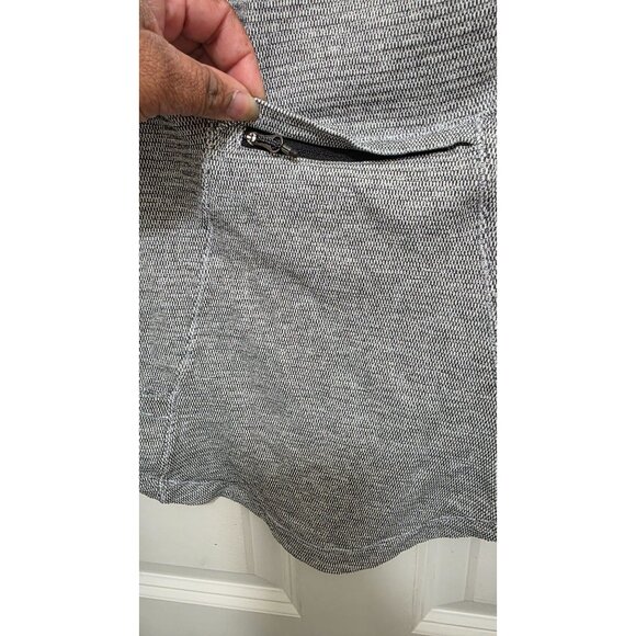 Lululemon Athletica Women's 2 Base Runner Gray & Black High-Neck Pullover Jacket - Picture 4 of 9